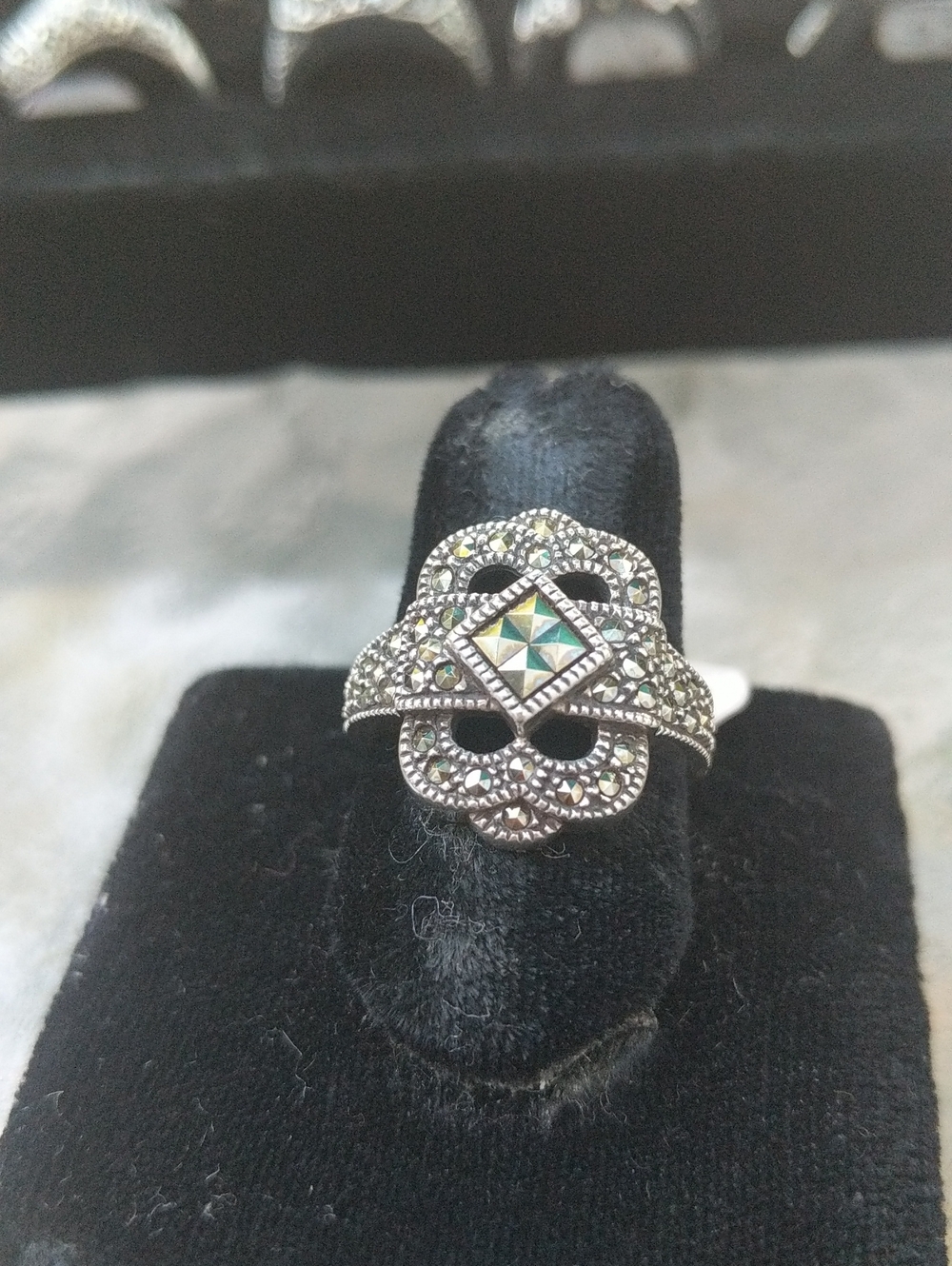 Judith Jack Sterling Silver Ring